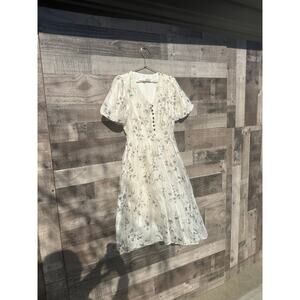 Fluttery Floral Dress